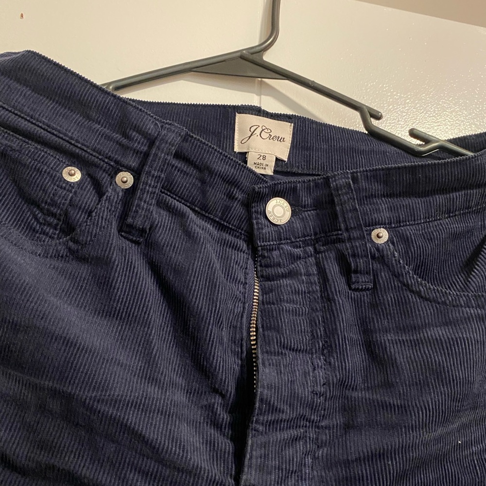 JCrew High-rise '90s wide-leg pant in corduroy